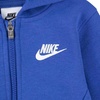 Nike Baby Sportswear Club Fleece Full-Zip Hoodie and Joggers 2-Piece Outfit Set(Game Royal)