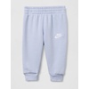 Nike Baby Sportswear Club Fleece Full-Zip Hoodie and Joggers 2-Piece Outfit Set(Ghost)