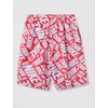 Nike Boys’ Big Kids’ 7″ Volley Shorts(University Red)