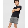 Nike Boys’ Dri-FIT Heathered Shorts(Black Heather)