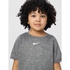 Nike Boys’ Dri-FIT Heathered T-Shirt(Black Heather)