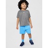 Nike Boys’ Dri-FIT Heathered T-Shirt(Black Heather)