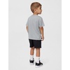 Nike Boys’ Dri-FIT Just Do It T-Shirt and Mesh Shorts 2-Piece Outfit Set(Dark Smoke Grey/Black)