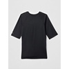 Nike Boys’ Nike Swim Big Kids’ Dri-FIT UV Short Sleeve Top(Black)