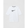 Nike Boys’ Nike Swim Big Kids’ Dri-FIT UV Short Sleeve Top(White)