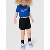 Nike Girls’ Dri-FIT Dash Elastic Waistband Shorts(Black)