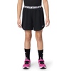 Nike Girls’ Dri-FIT Dash Elastic Waistband Shorts(Black/White)