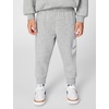 Nike Kids’ Sportswear Club Fleece Pullover Hoodie and Joggers 2-Piece Outfit Set (Large Swoosh Logo)(Dark Grey Heather)