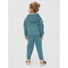 Nike Kids’ Sportswear Club Fleece Pullover Hoodie and Joggers 2-Piece Outfit Set (Large Swoosh Logo)(Mineral Slate)