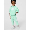 Nike Kids’ Sportswear Club Fleece Pullover Hoodie and Joggers 2-Piece Outfit Set (Large Swoosh Logo)(Mint Foam)