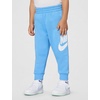 Nike Kids’ Sportswear Club Fleece Pullover Hoodie and Joggers 2-Piece Outfit Set (Large Swoosh Logo)(University Blue)