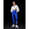 Nike Women’s Sportswear Classics High-Waisted Graphic Leggings(Game Royal/White)
