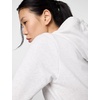 Nike Women’s Sportswear Club Fleece Logo Pullover Hoodie(Birch Heather/Black)
