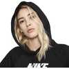 Nike Women’s Sportswear Club Fleece Logo Pullover Hoodie(Black)