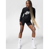 Nike Women’s Sportswear Club Fleece Logo Pullover Hoodie(Black/White)