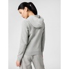 Nike Women’s Sportswear Club Fleece Logo Pullover Hoodie(Dark Grey Heather/White)