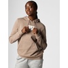 Nike Women’s Sportswear Club Fleece Logo Pullover Hoodie(Mink Brown/Heather/White)