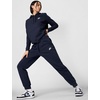 Nike Women’s Sportswear Club Fleece Mid-Rise Joggers(Obsidian/White)