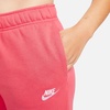 Nike Women’s Sportswear Club Fleece Mid-Rise Joggers(Sea Coral/White)