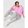 Nike Women’s Sportswear Club Fleece Pullover Hoodie(Light Magenta/Heather/White)