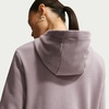 Nike Women’s Sportswear Club Fleece Pullover Hoodie(Light Violet Ore/White)