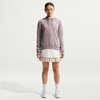Nike Women’s Sportswear Club Fleece Pullover Hoodie(Light Violet Ore/White)