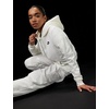 Nike Women’s Sportswear Club Fleece Pullover Hoodie(Sail/Black)