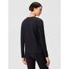 Nike Women’s Sportswear Club Long-Sleeve T-Shirt(Black/White)