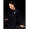 Nike Women’s Sportswear Club Long-Sleeve T-Shirt(Black/White)