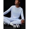 Nike Women’s Sportswear Club Long-Sleeve T-Shirt(Celestine Blue/White)