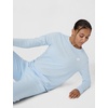 Nike Women’s Sportswear Club Long-Sleeve T-Shirt(Celestine Blue/White)