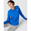 Nike Women’s Sportswear Club Long-Sleeve T-Shirt(Game Royal/White)