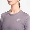 Nike Women’s Sportswear Club Long-Sleeve T-Shirt(Light Violet Ore)