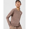Nike Women’s Sportswear Club Long-Sleeve T-Shirt(Mink Brown)