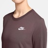 Nike Women’s Sportswear Club Long-Sleeve T-Shirt(Tattoo)
