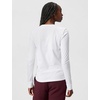 Nike Women’s Sportswear Club Long-Sleeve T-Shirt(White/Black)