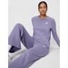 Nike Women’s Sportswear Club Long-Sleeve T-Shirt(World Indigo/White)