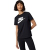 Nike Women’s Sportswear Essentials Logo T-Shirt(Black/White)