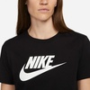 Nike Women’s Sportswear Essentials Logo T-Shirt(Black/White)