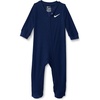 Nike Baby Waffle Knit Viscose Footed Coverall(Midnight Navy)