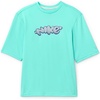 Nike Boys’ Hydroguard Dri-FIT UV Short Sleeve Top(Bleached Turq)
