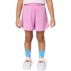 Nike Girls’ Dri-FIT Dash Elastic Waistband Shorts(Light Magenta)