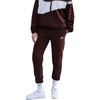 Nike Women’s Sportswear Club Fleece Mid-Rise Joggers(Burgundy Crush/White)