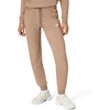 Nike Women’s Sportswear Club Fleece Mid-Rise Joggers(Mink Brown/Heather/White)