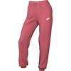 Nike Women’s Sportswear Club Fleece Mid-Rise Joggers(Sea Coral/White)