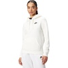 Nike Women’s Sportswear Club Fleece Pullover Hoodie(Sail/Black)