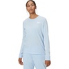 Nike Women’s Sportswear Club Long-Sleeve T-Shirt(Celestine Blue/White)