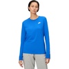 Nike Women’s Sportswear Club Long-Sleeve T-Shirt(Game Royal/White)