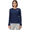 Nike Women’s Sportswear Club Long-Sleeve T-Shirt(Obsidian)