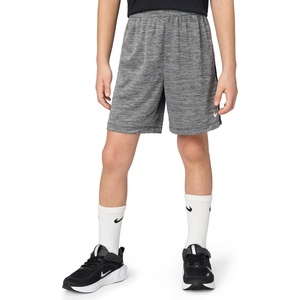 Nike Boys’ Dri-FIT Heathered Shorts(Black Heather)